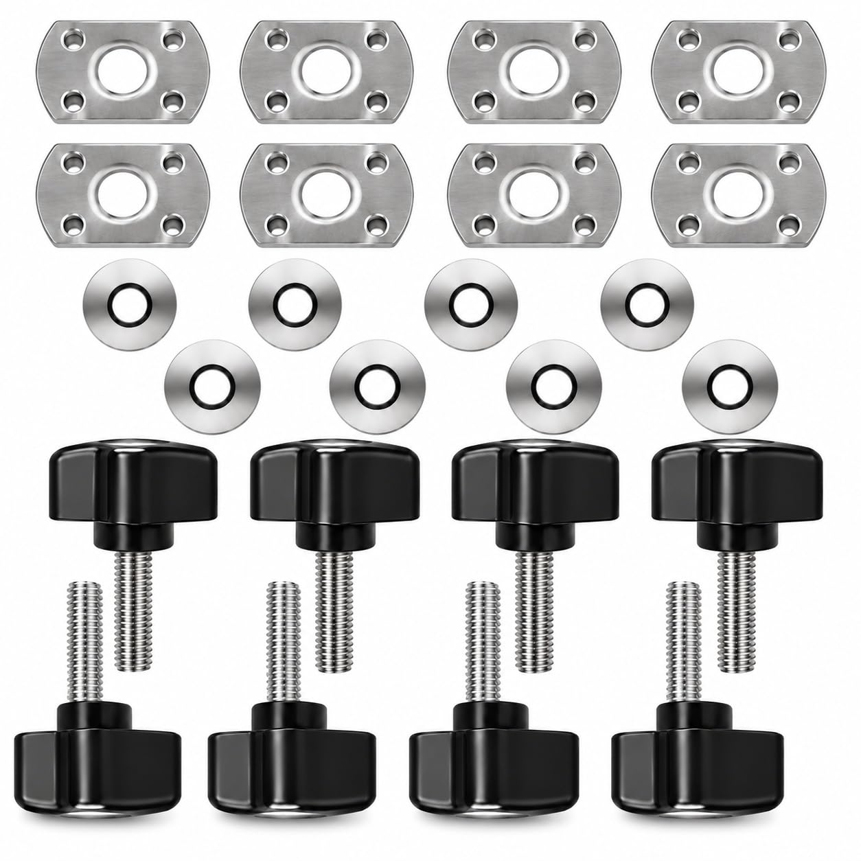 Jeep Wrangler hard top thumb screws kit with 8 screws