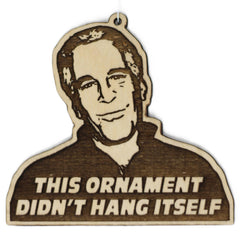 Birch wood ornament by jeffrey-epstein