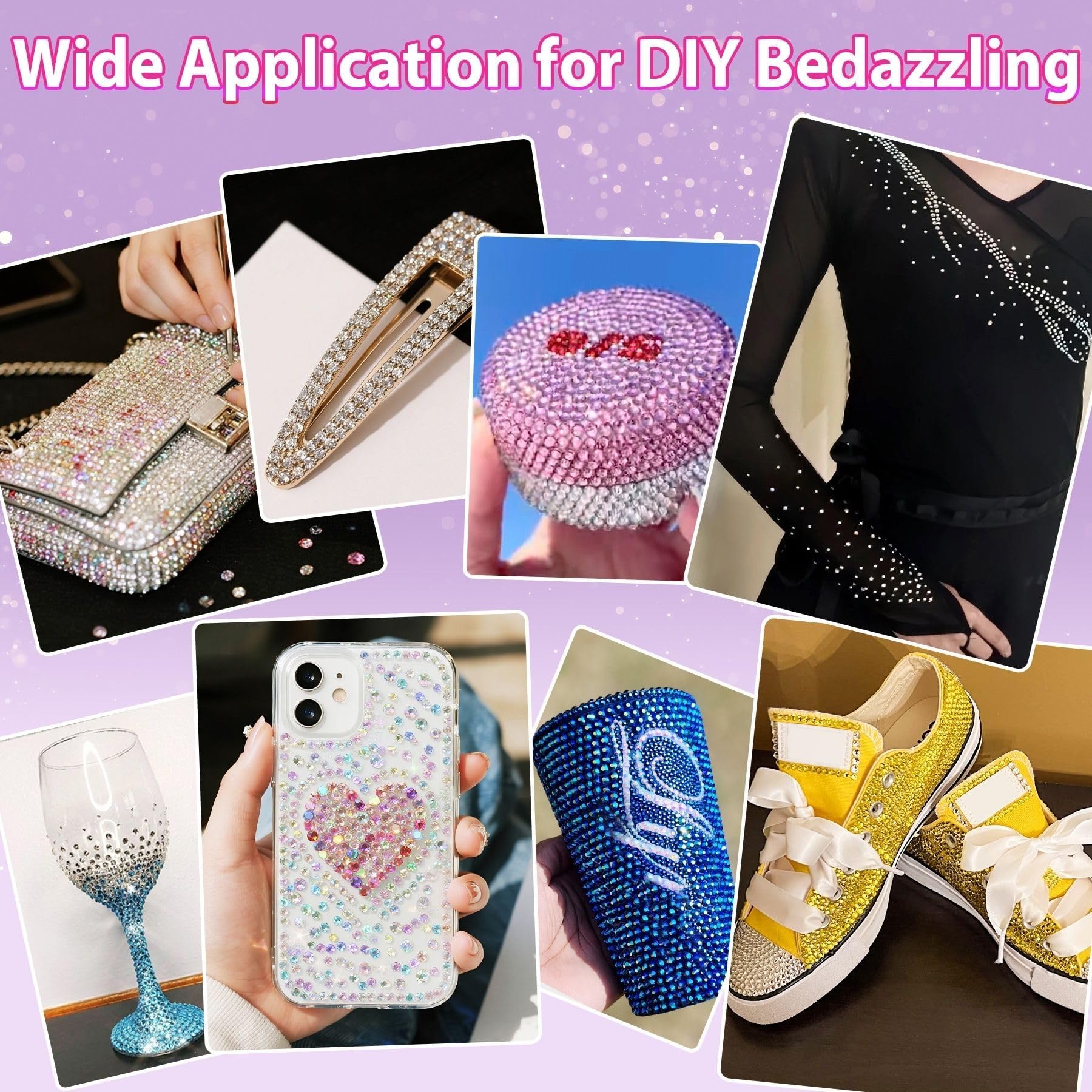 28 color resin jelly rhinestones crafting supplies