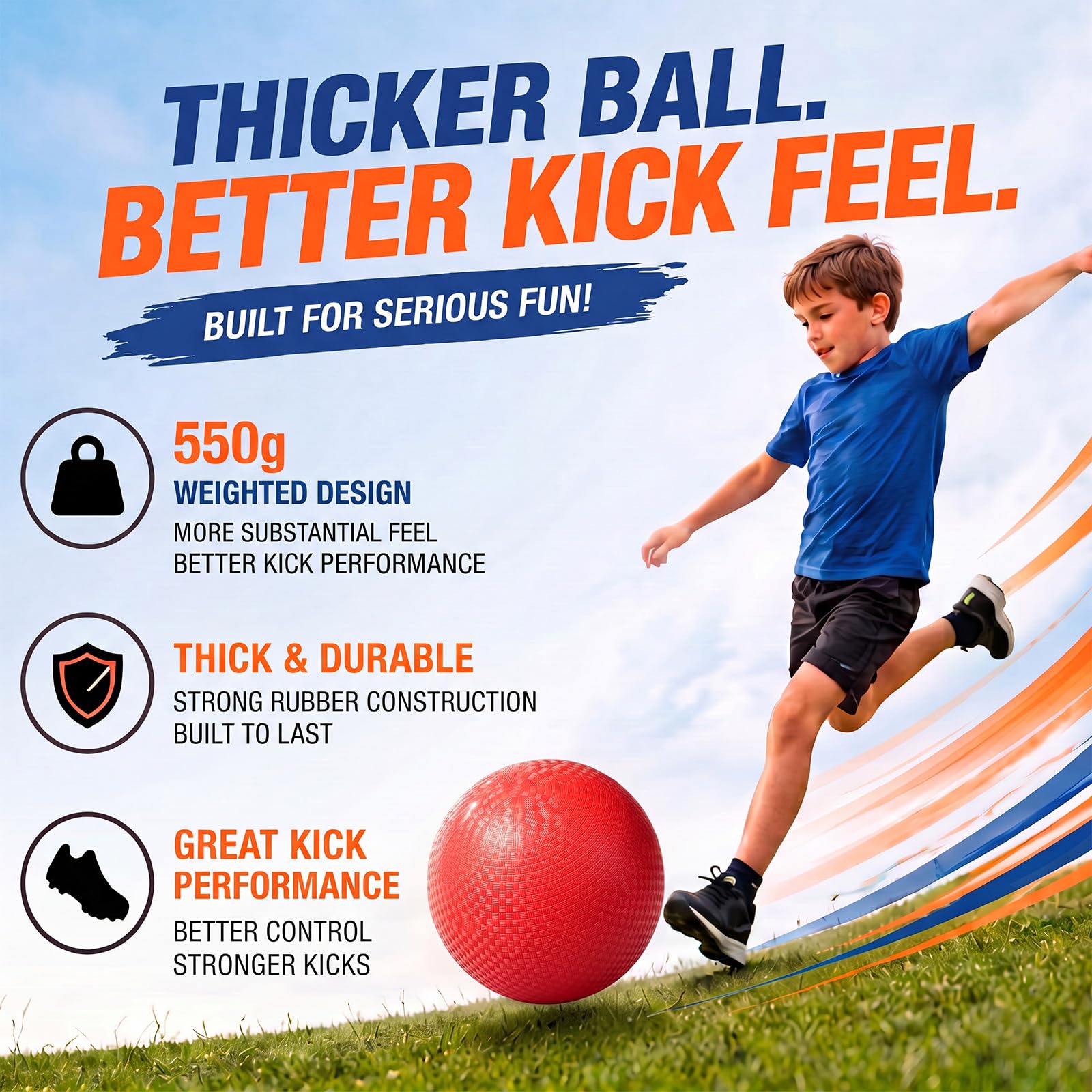 Rubber bases for kickball set designed for durability and storage