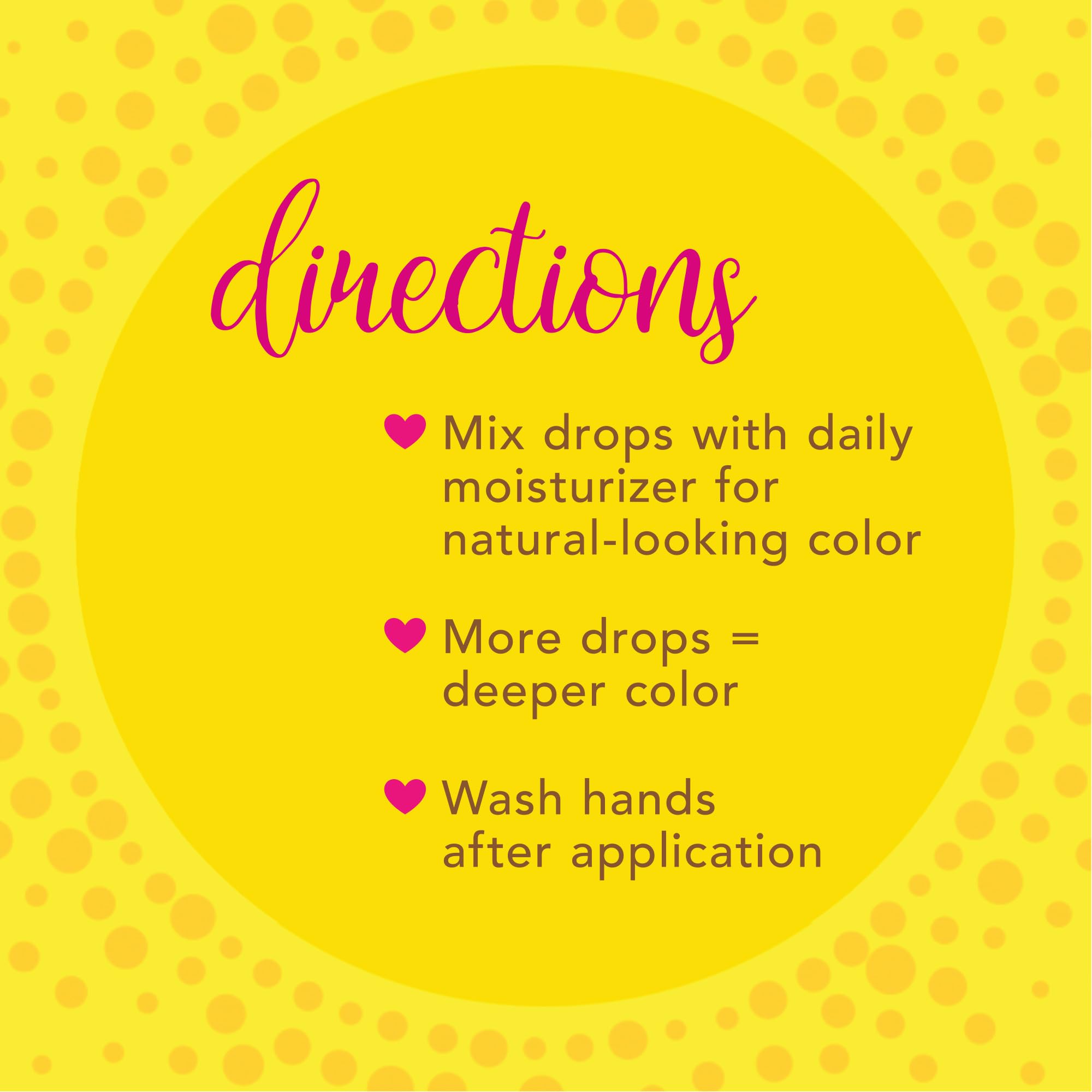 Moisturizer with Jergens tanning drops being mixed