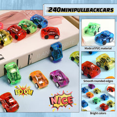 Mini pull back toy cars size 4.3 x 2.6 x 1.6 cm