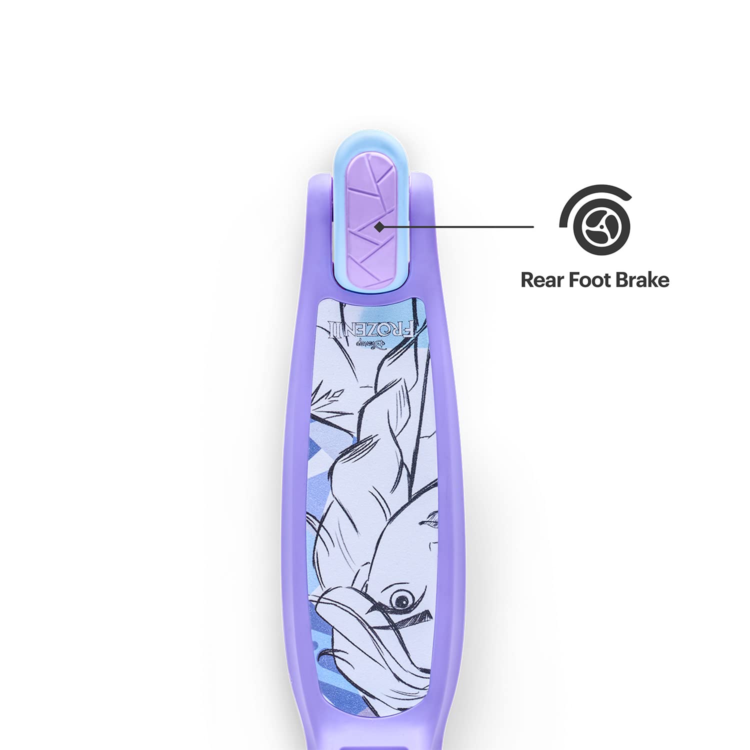 Easy folding mechanism for Jetson Disney Frozen scooter