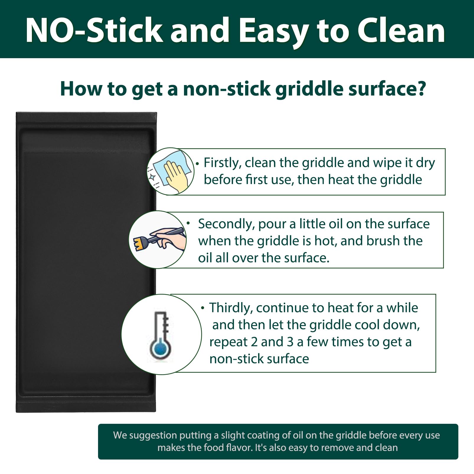 JGBS66REKSS compatible GE griddle close up
