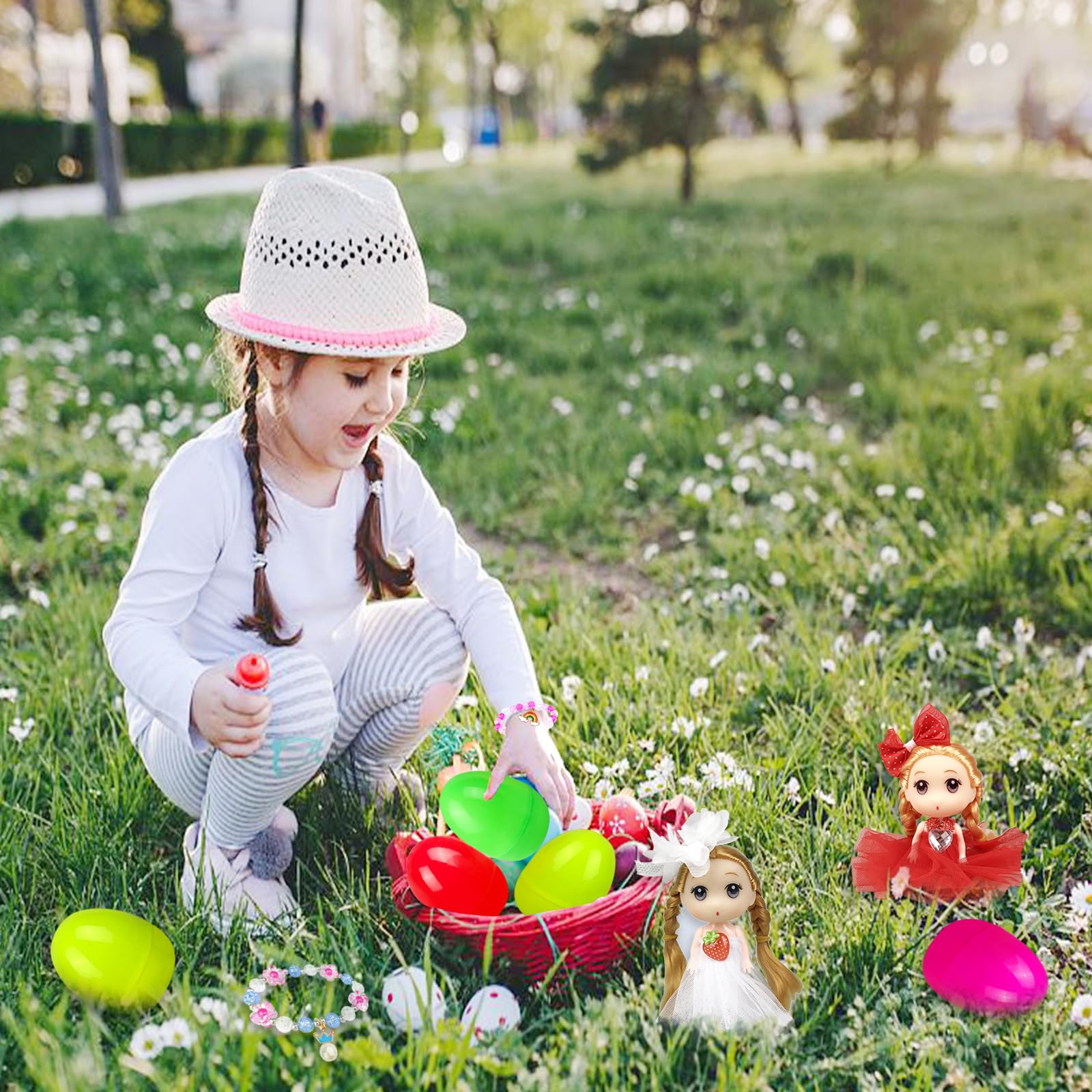 large eggs easter toy pack for kids image