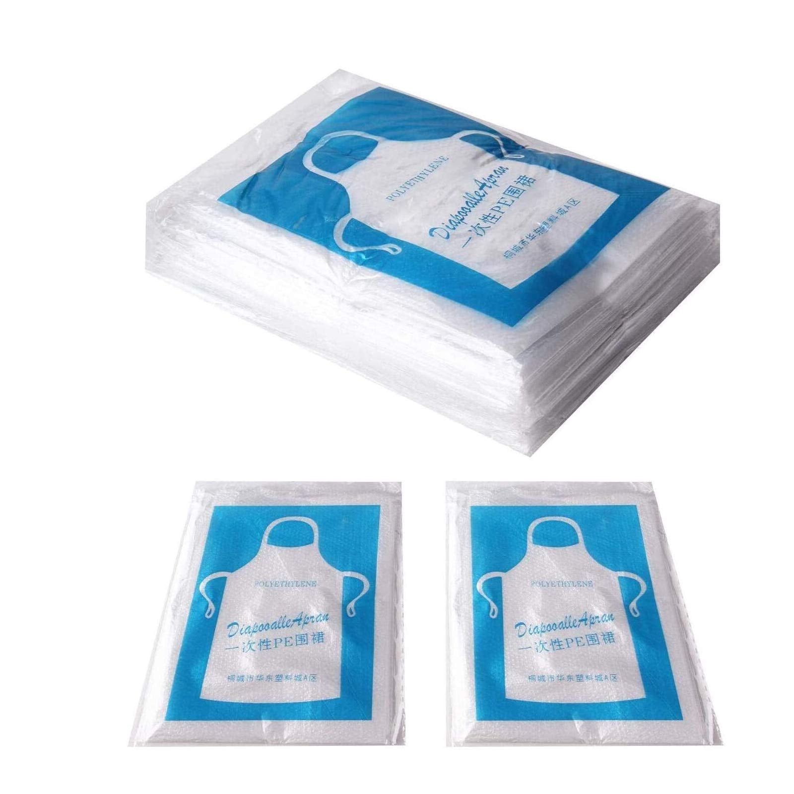 JIAKAI disposable apron 23 x 37 inches bulk package