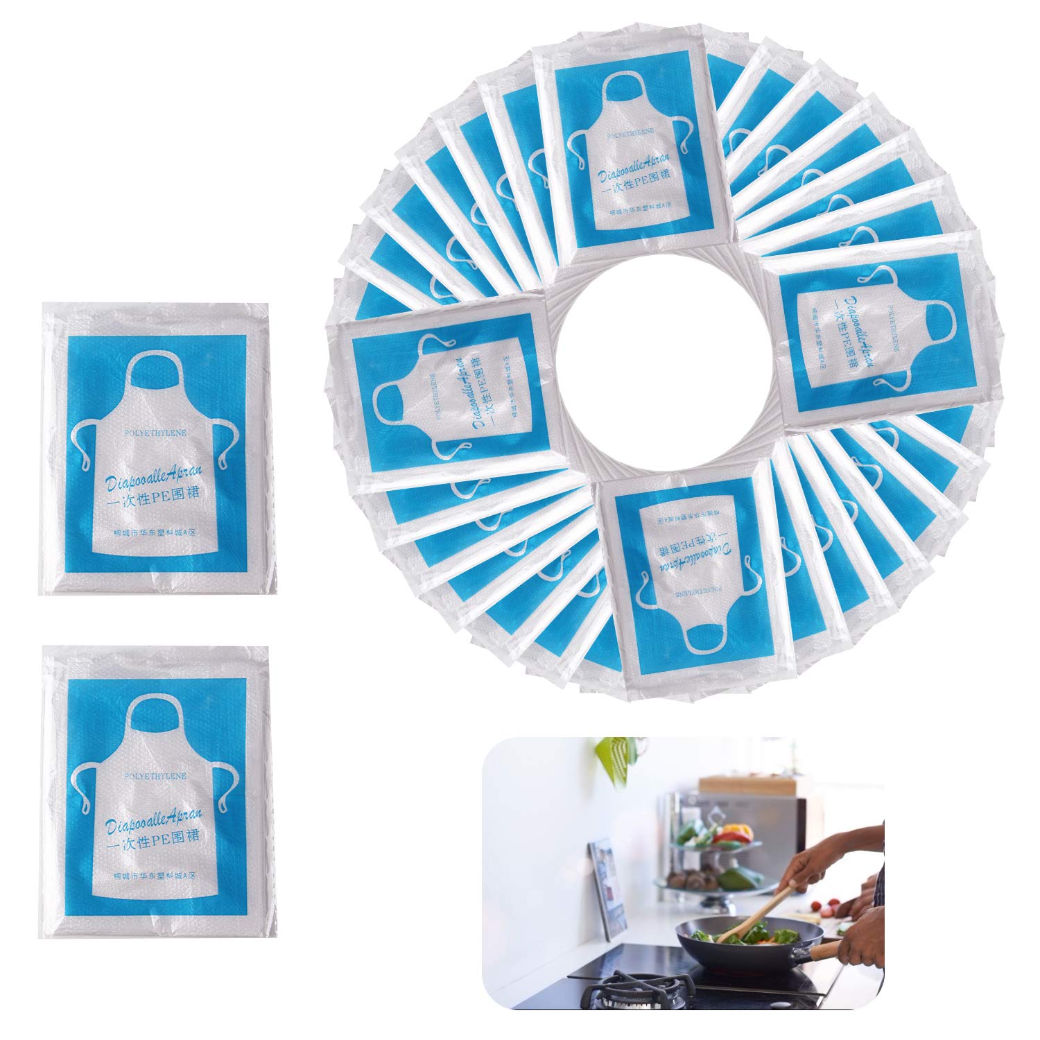 Kitchen laboratory use JIAKAI apron 23 x 37