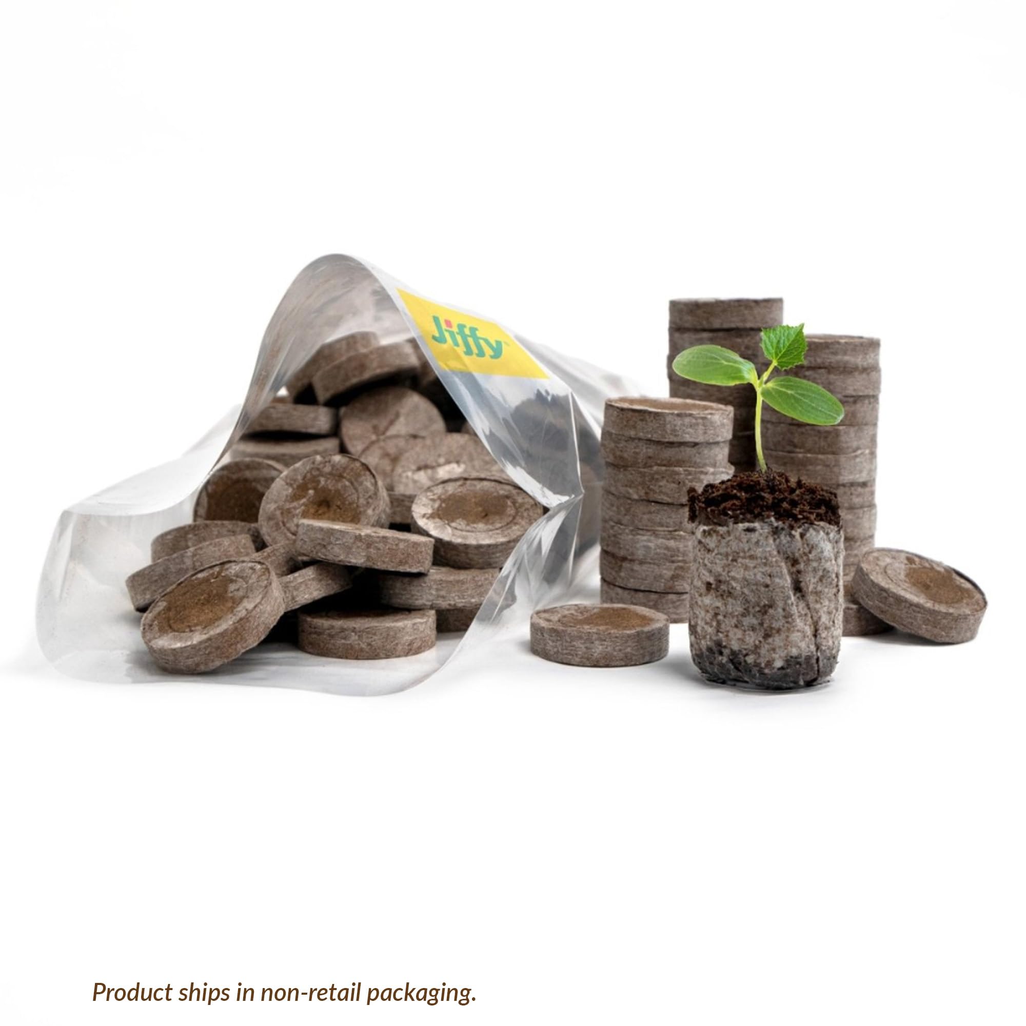 Jiffy 36 mm seed pellets for indoor germination