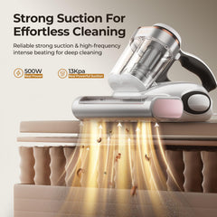 Dust sensor indicator on JIGOO J300 bed vacuum