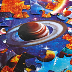 Educative solar system puzzle for ages 3 and up