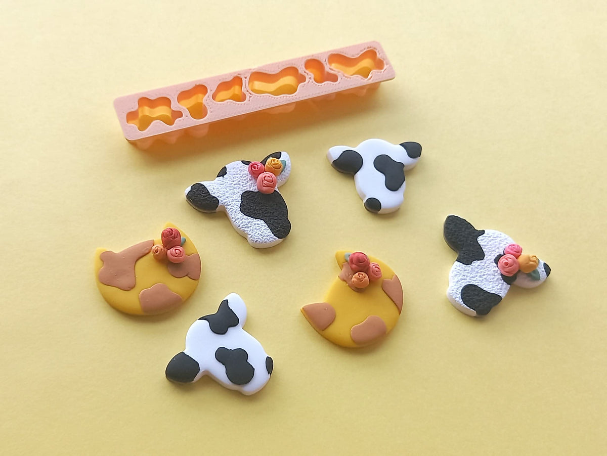 Jinnyous Jewellery cow print cutter branding