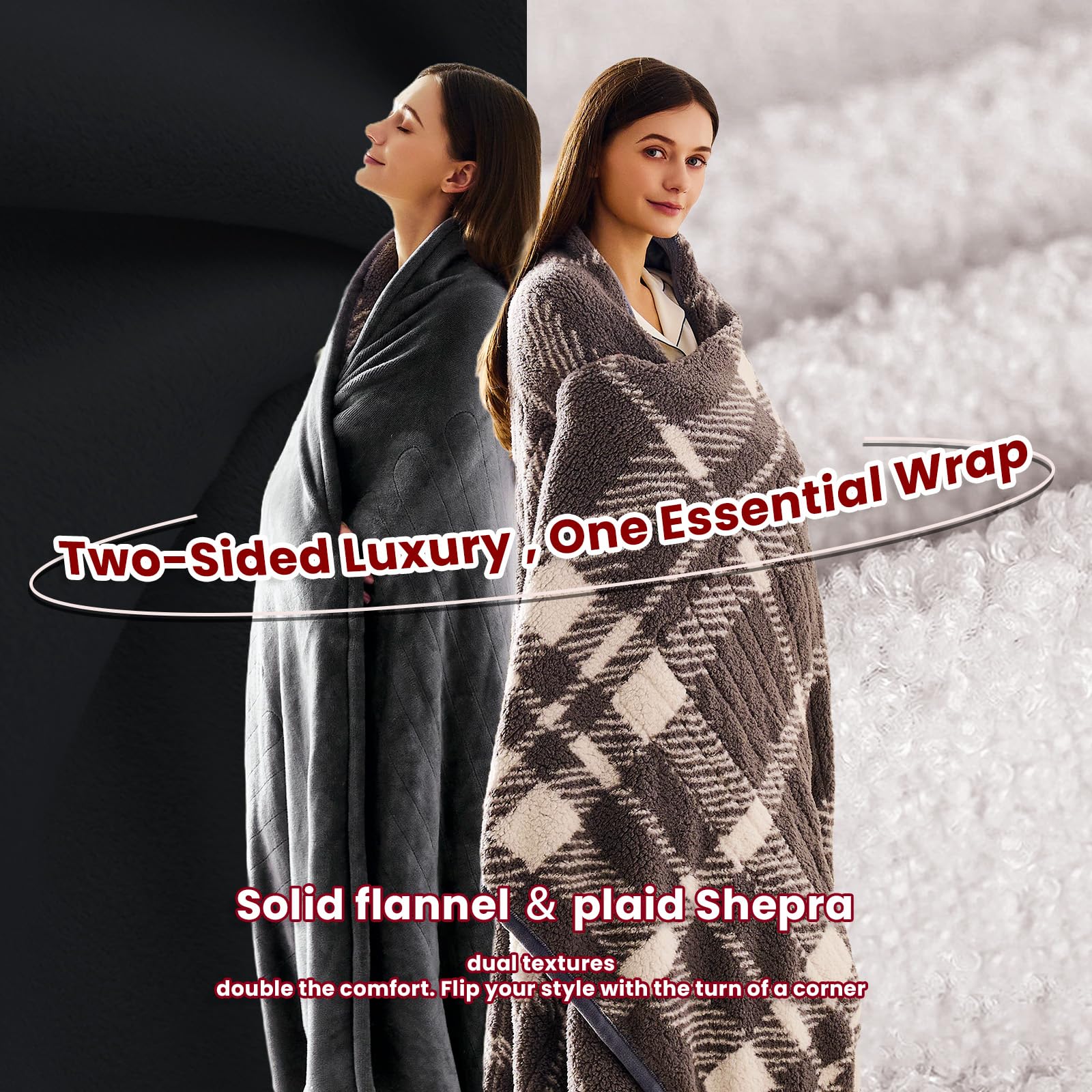 Full-size 72x84 blanket for adults