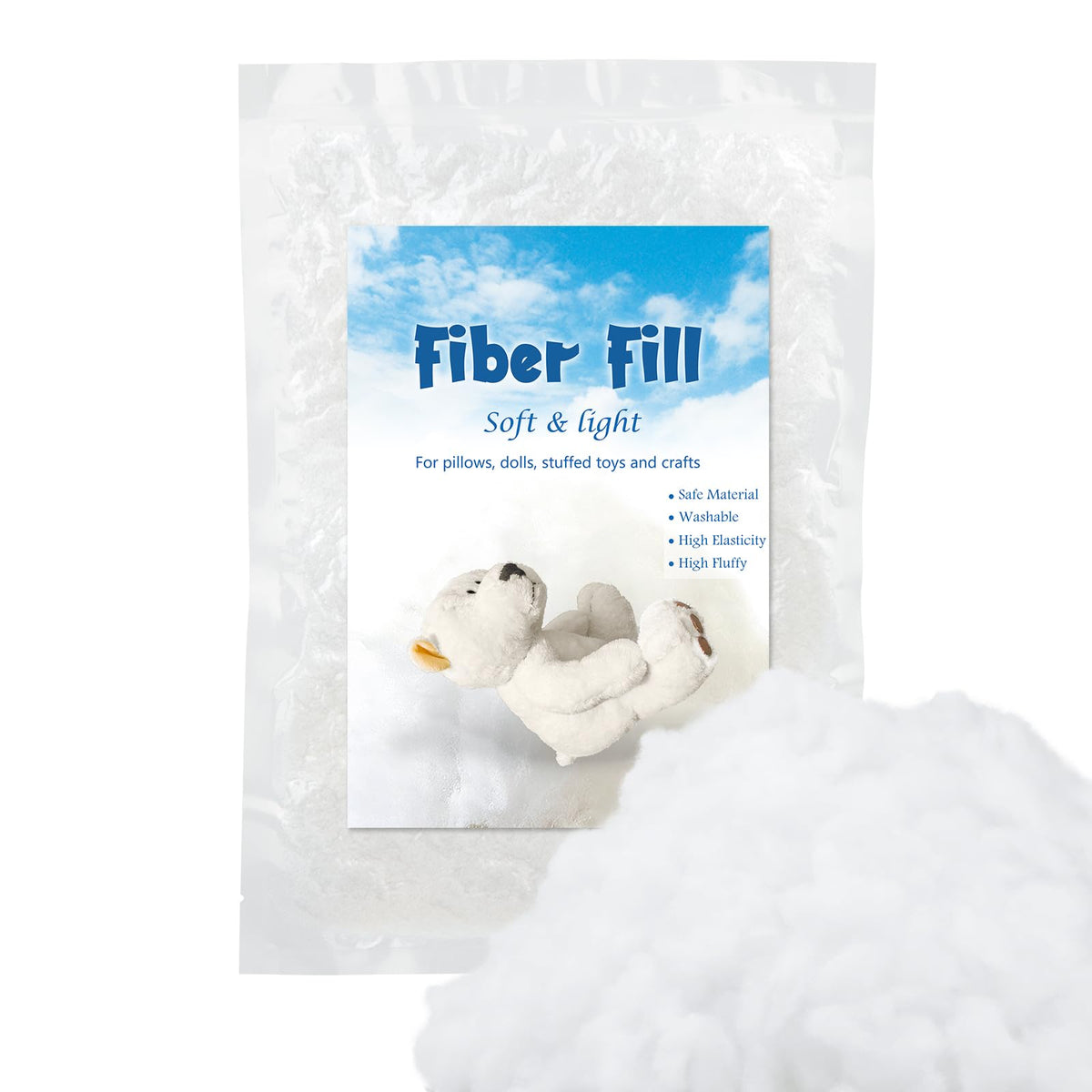 Jmuiiu polyester fill 1.8oz packaging contents