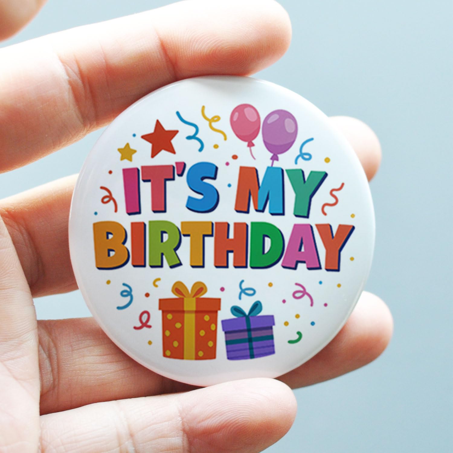 Girl and Boy birthday pin by JNSVIEA