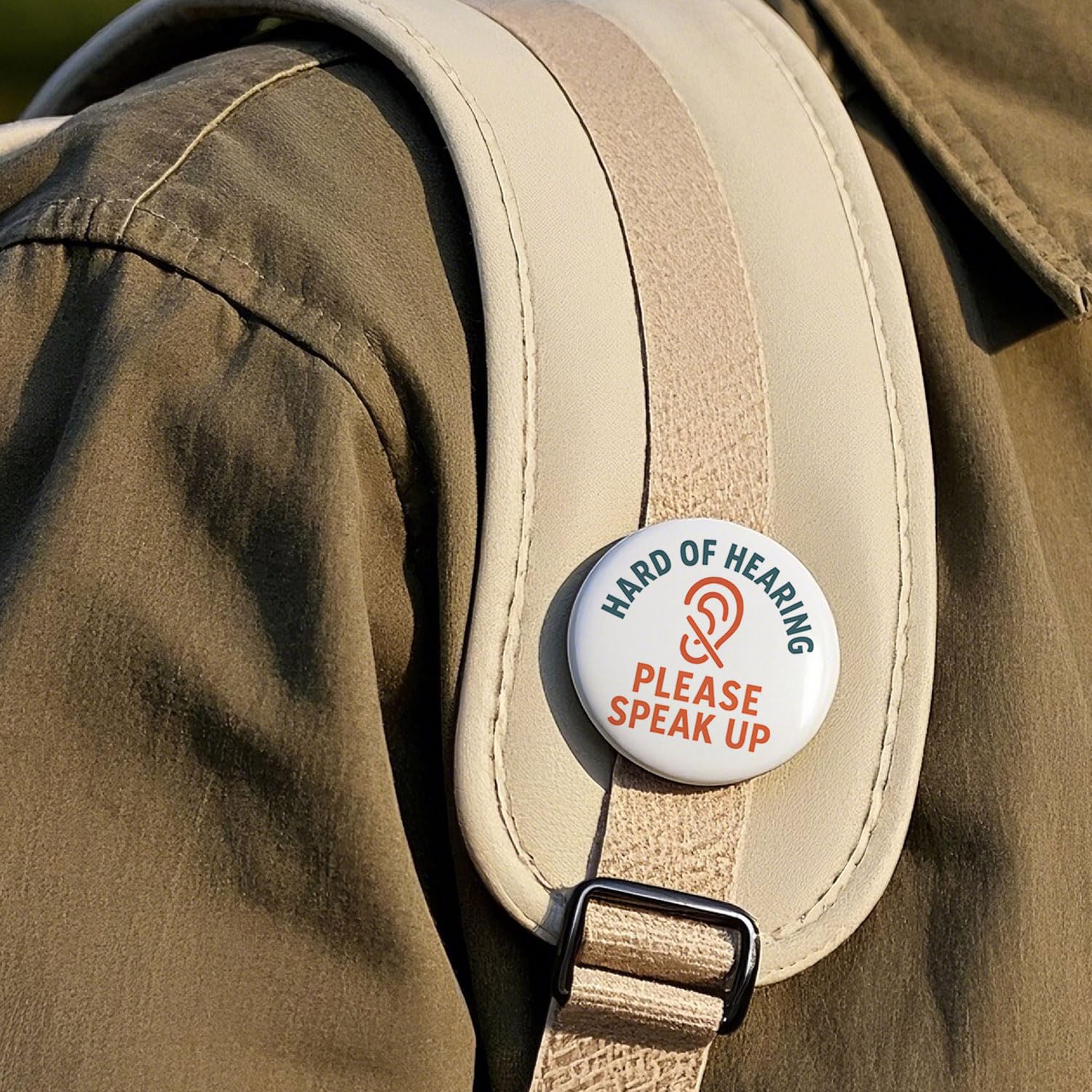 1 piece per pack 2.3 inch diameter button on display