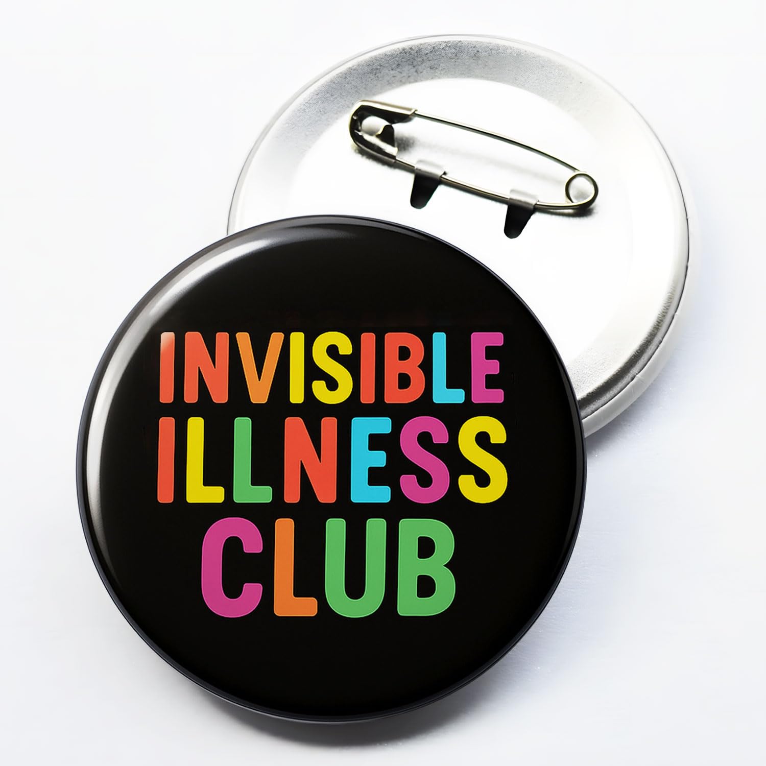 Mental Chronic Illness Badge by JNSVIEA Invisible Disability Club