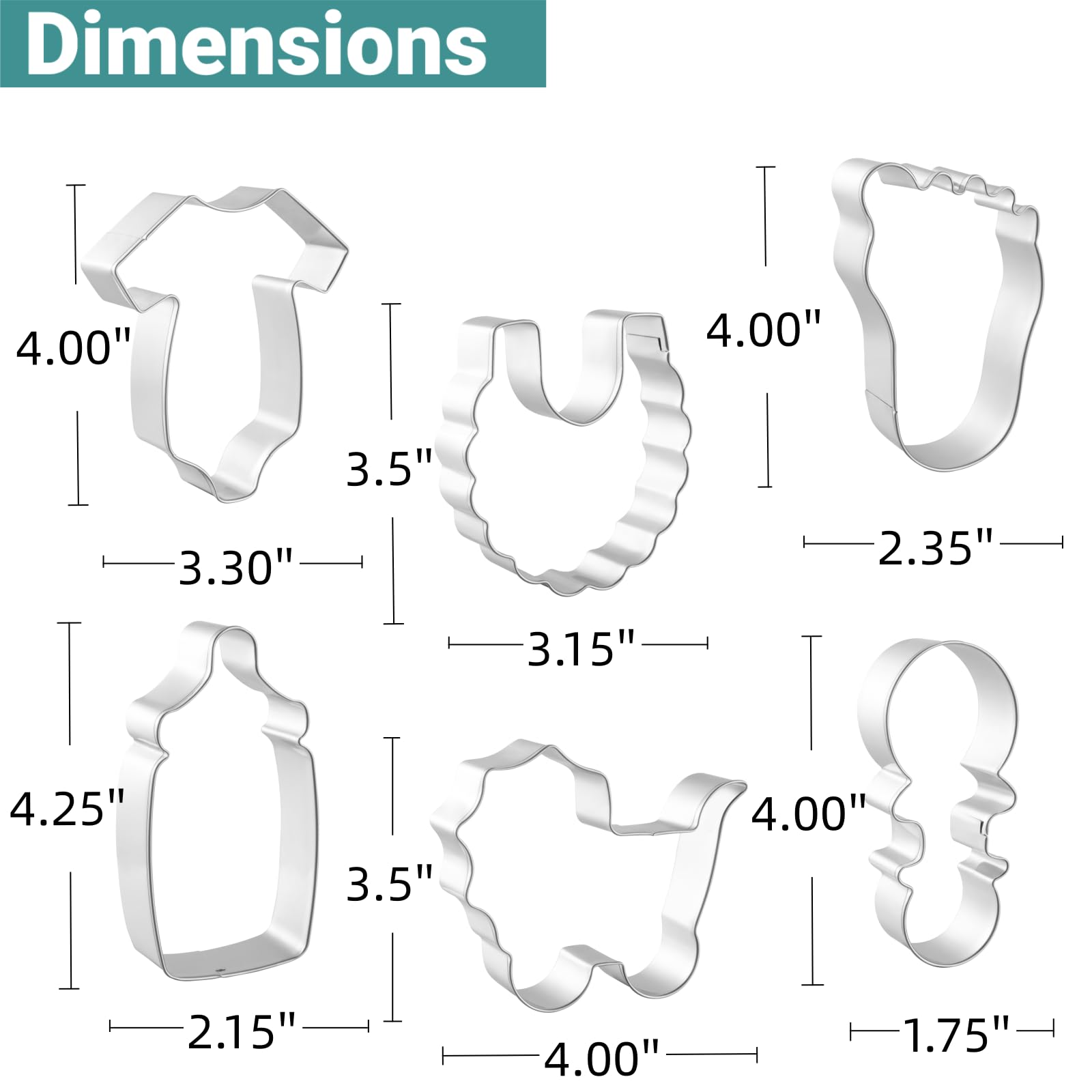 Onesie shape cookie cutter by JOB JOL