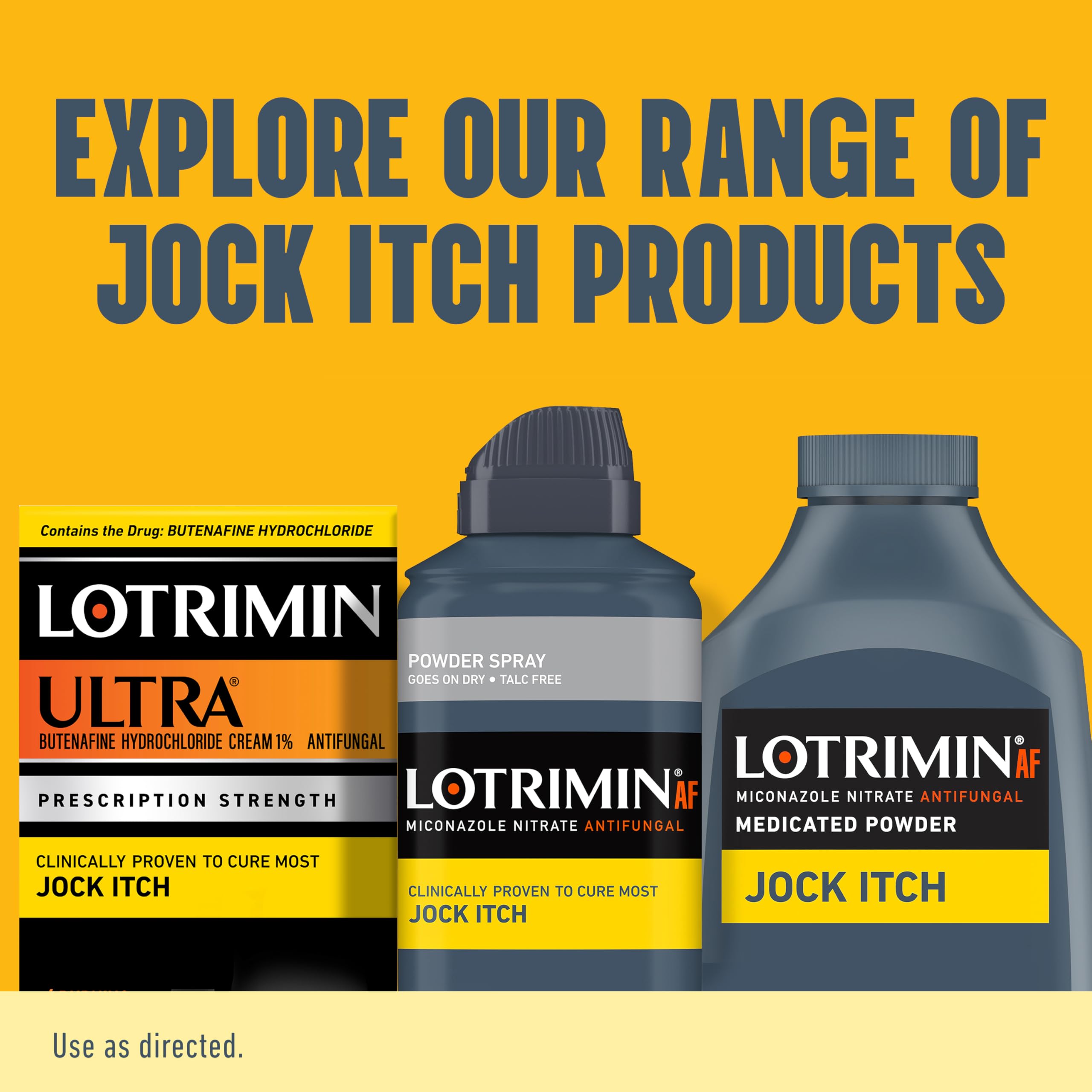 Jock itch powder spray bottle for easy application