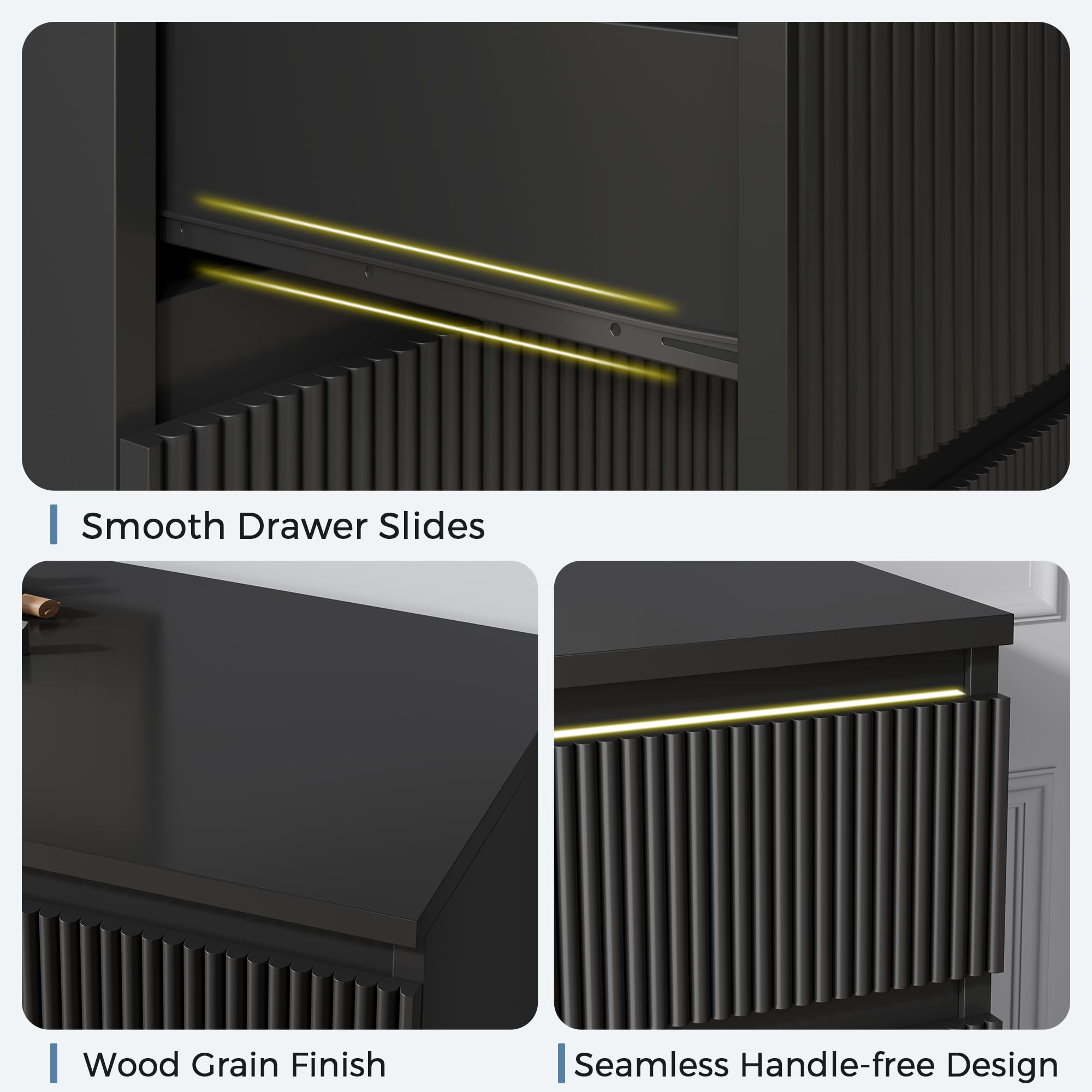 Jocoevol dresser dimensions 15.7 D x 47.3 W x 31.6 H