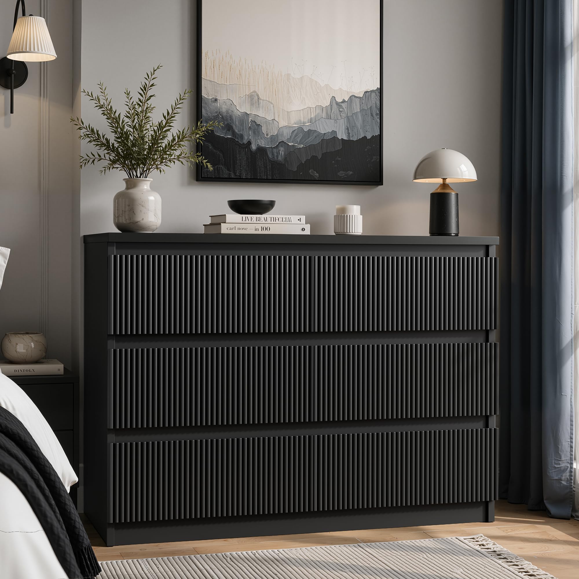 Jocoevol modern storage cabinet for bedroom living room
