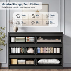 Jocoevol dresser top surface with room decor