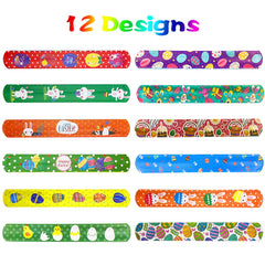 12 Easter Theme style bracelets in one set