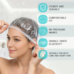 Shower caps for women and men by Jofuler