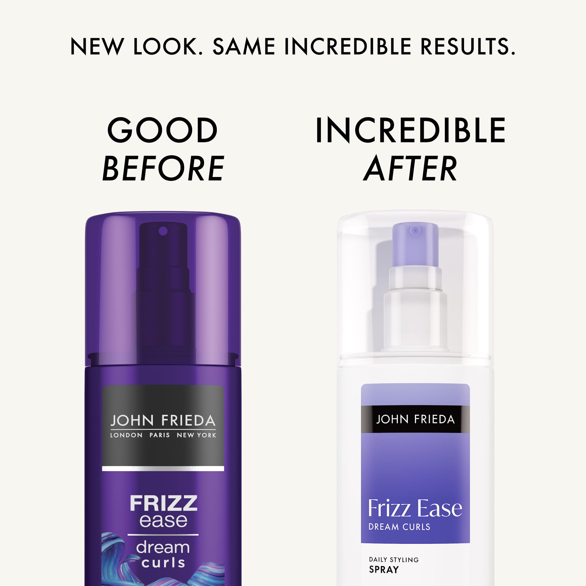 Front packaging John Frieda Frizz Ease Dream Curls Daily Styling Spray
