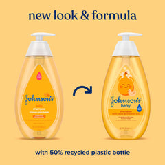 Bottle of Johnson's Baby Shampoo Aloe Vera B5 20.3 oz