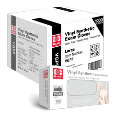 jointown basic medical vinyl exam gloves box front