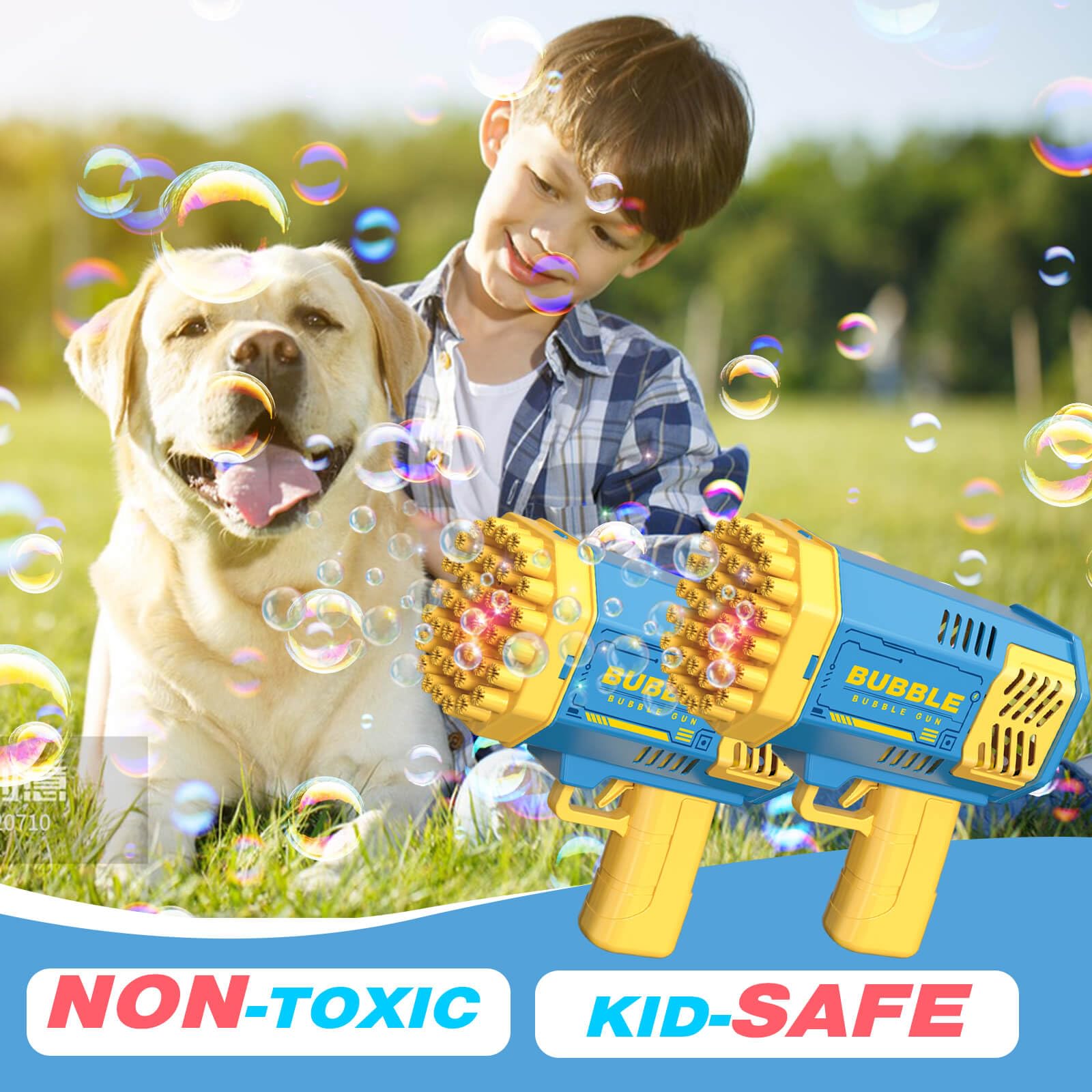 Durable bubble machine built for kids gifts