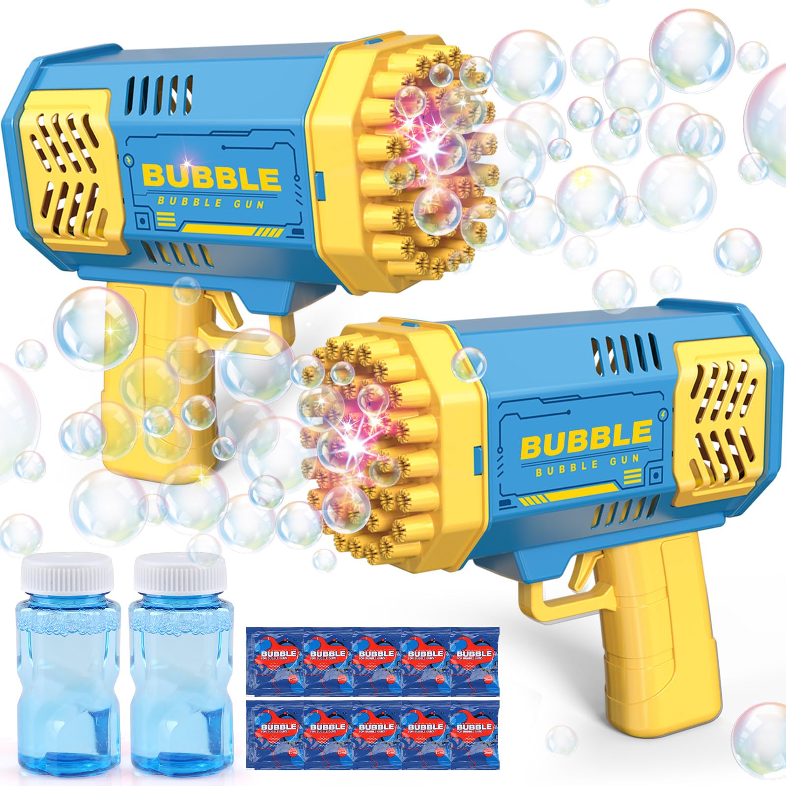 JONEG bubble machine for kids with 2-piece set