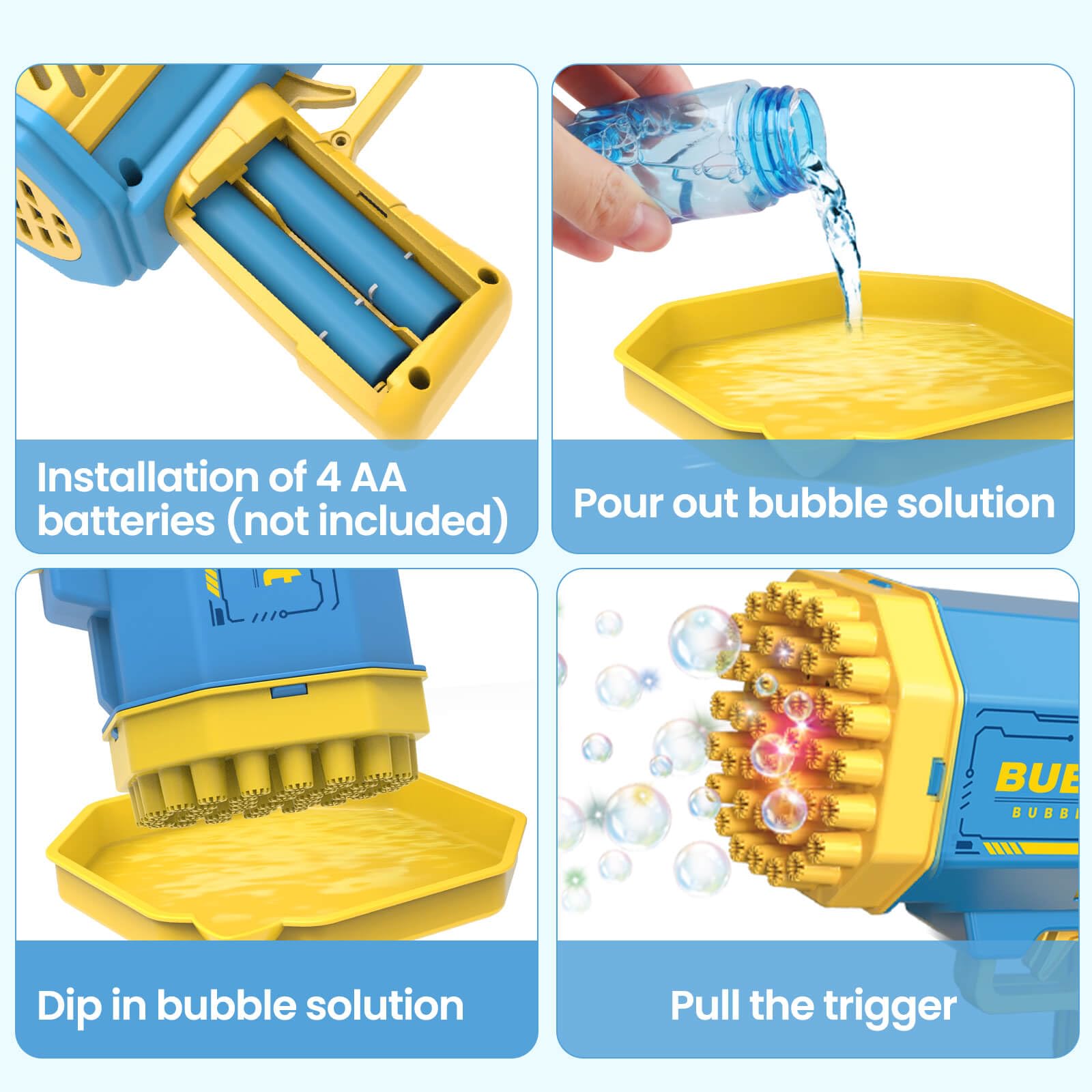 JONEG bubble machine for kids product image