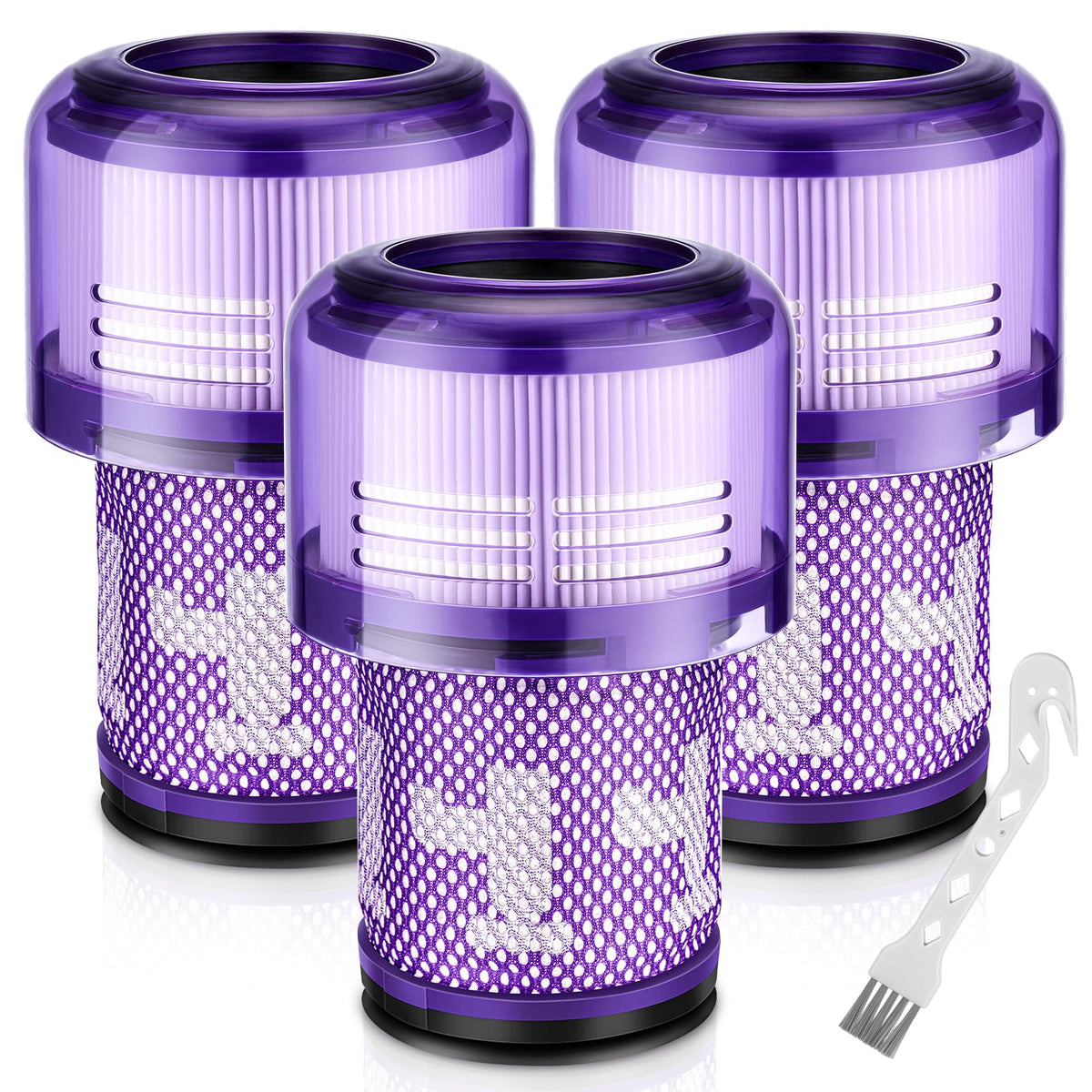 JORAIR V12 replacement filter for Dyson V12 Detect Slim Vacuum