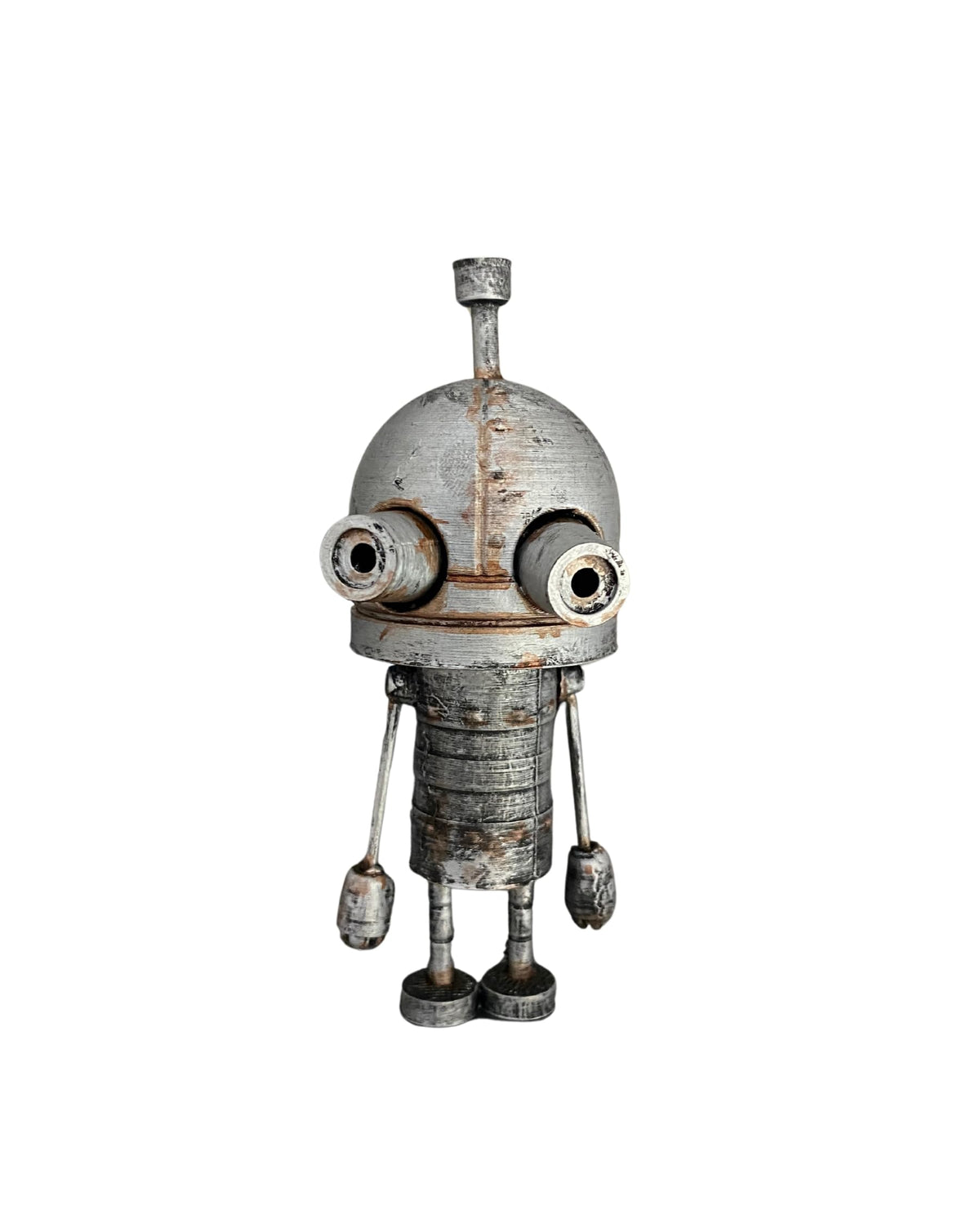Josef Robot Figurine on display shelf Machinarium inspired