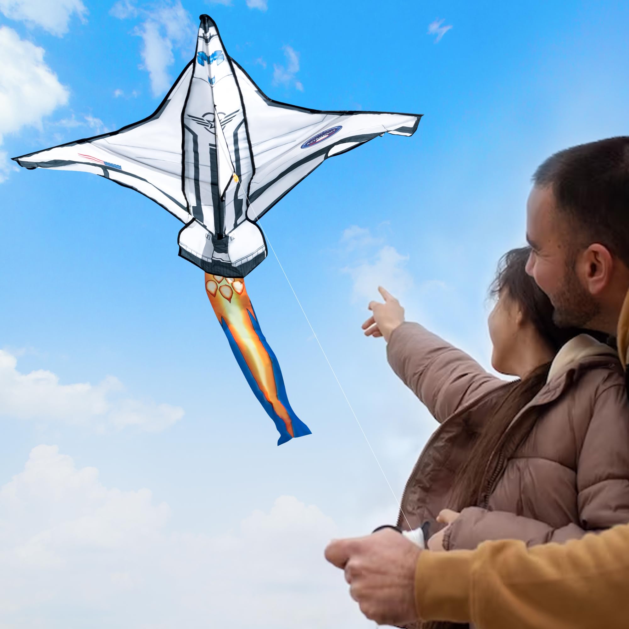 Large beach kite suitable for kids and adults