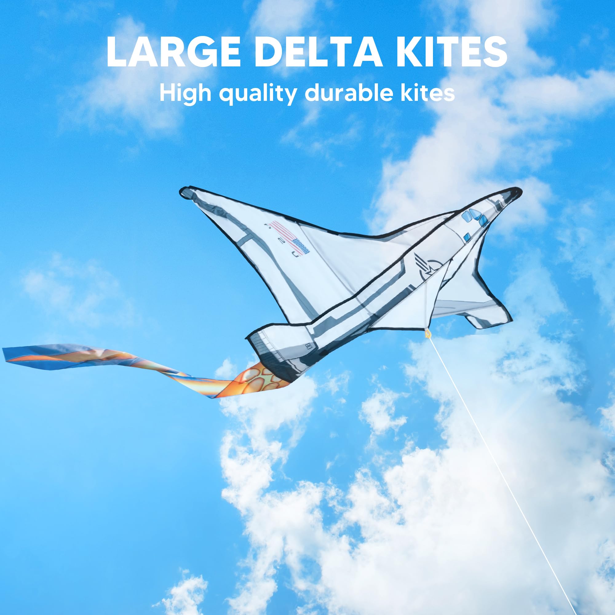 Non-toxic BPA-free JOYIN Spaceship Kite safety tested