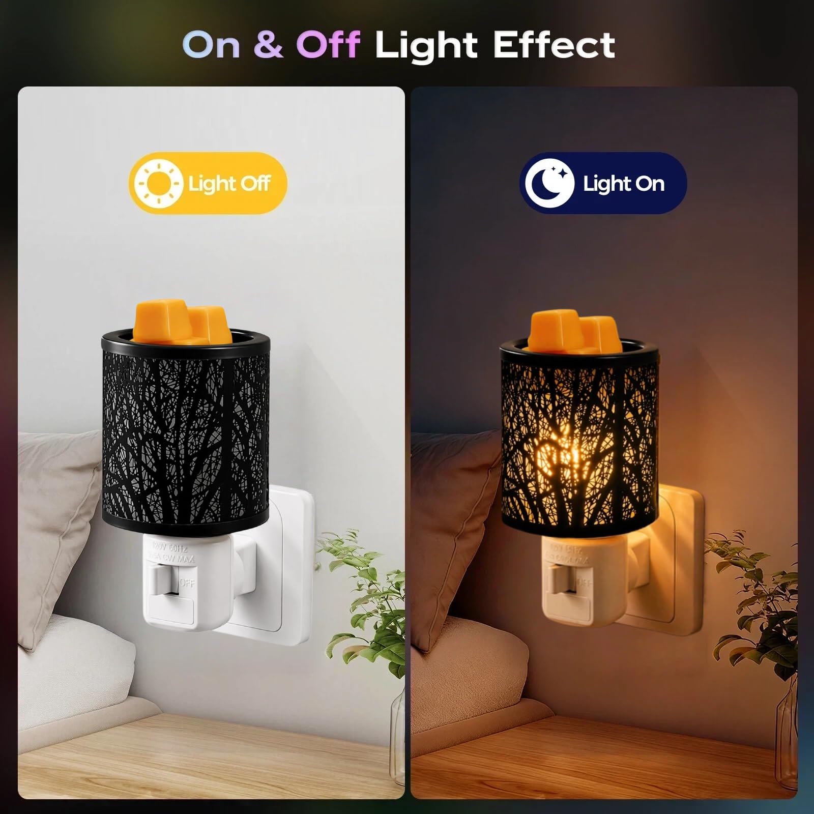 Flameless wax warmer safe no flame smoke