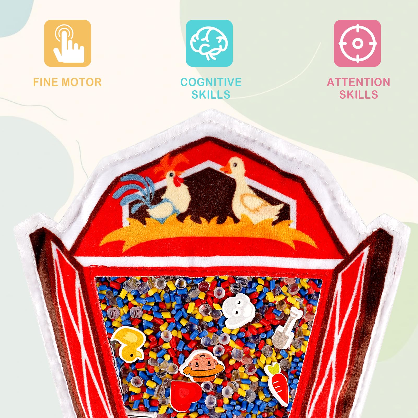 Travel friendly sensory toy Joyreal busy bag for kids