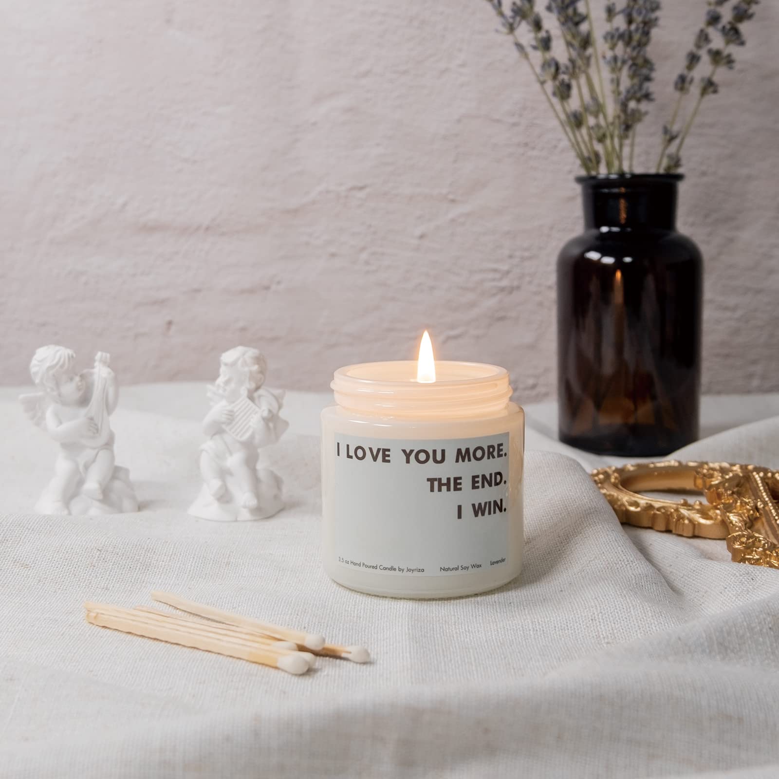 3.5oz soy candle ideal for reading yoga meditation