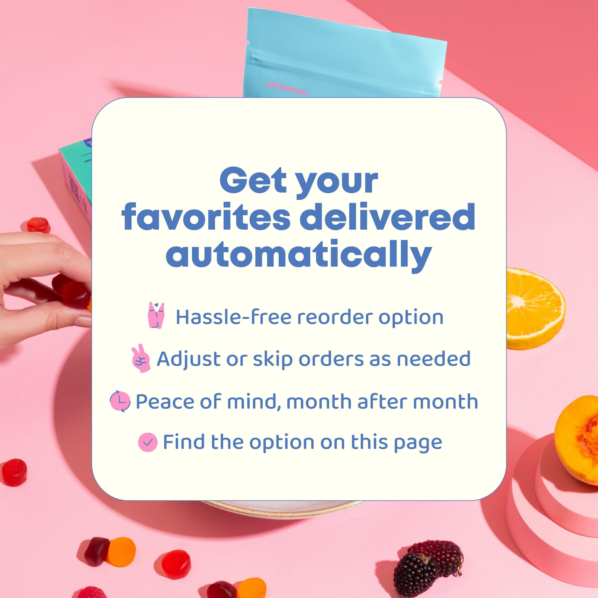 Berry flavor melatonin drops for kids JoySpring label