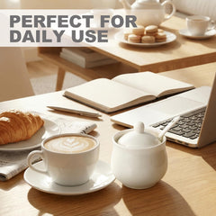 JOYLULU sugar bowl with spoon and lid set