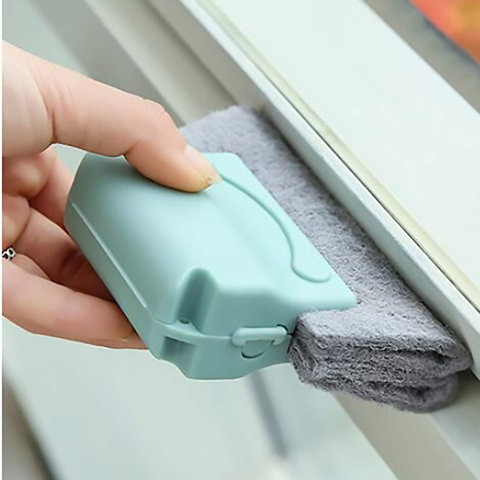 Joyzan magic sliding door track cleaner handheld use