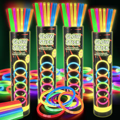 JSronms glow sticks bulk 400 pack 8inch product image