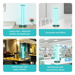 JTAPURE ozone-free UV light in kitchen setting