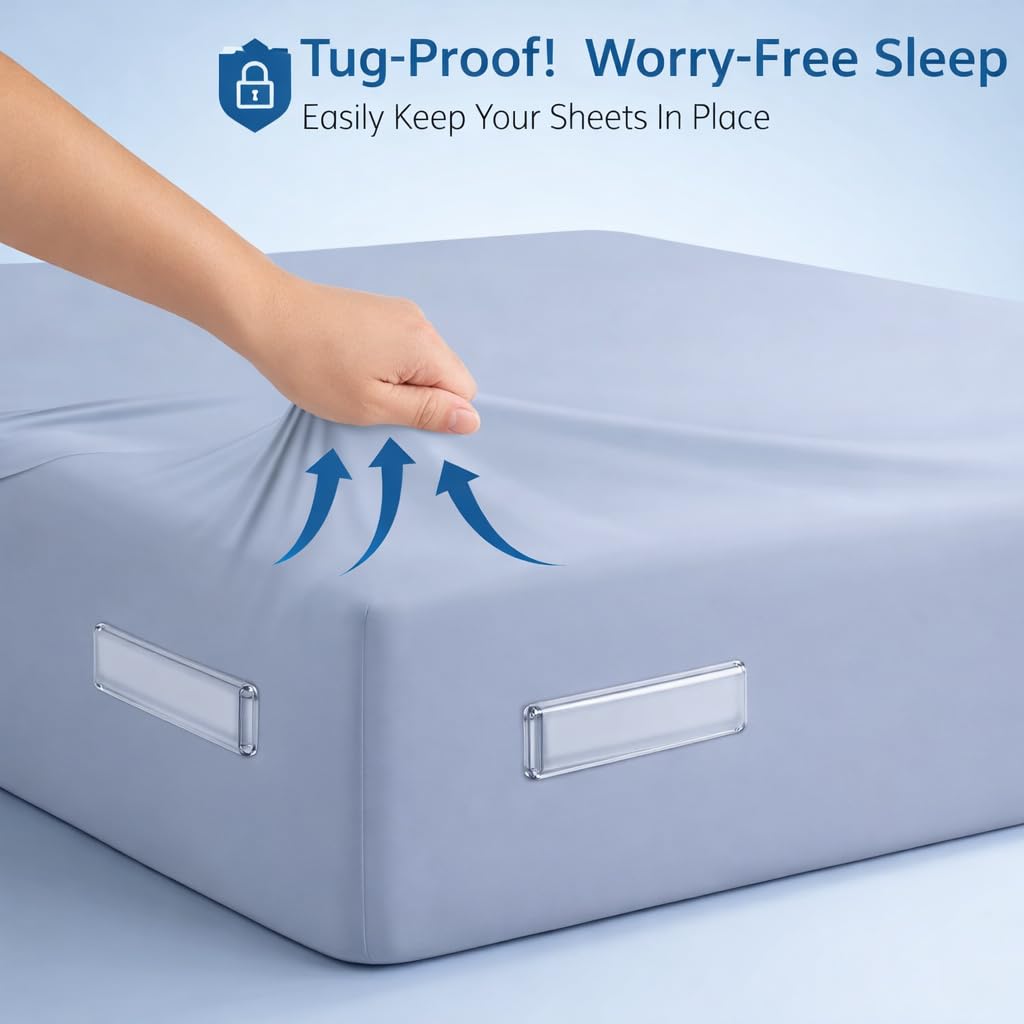 4pcs fitted sheet holder under mattress corner