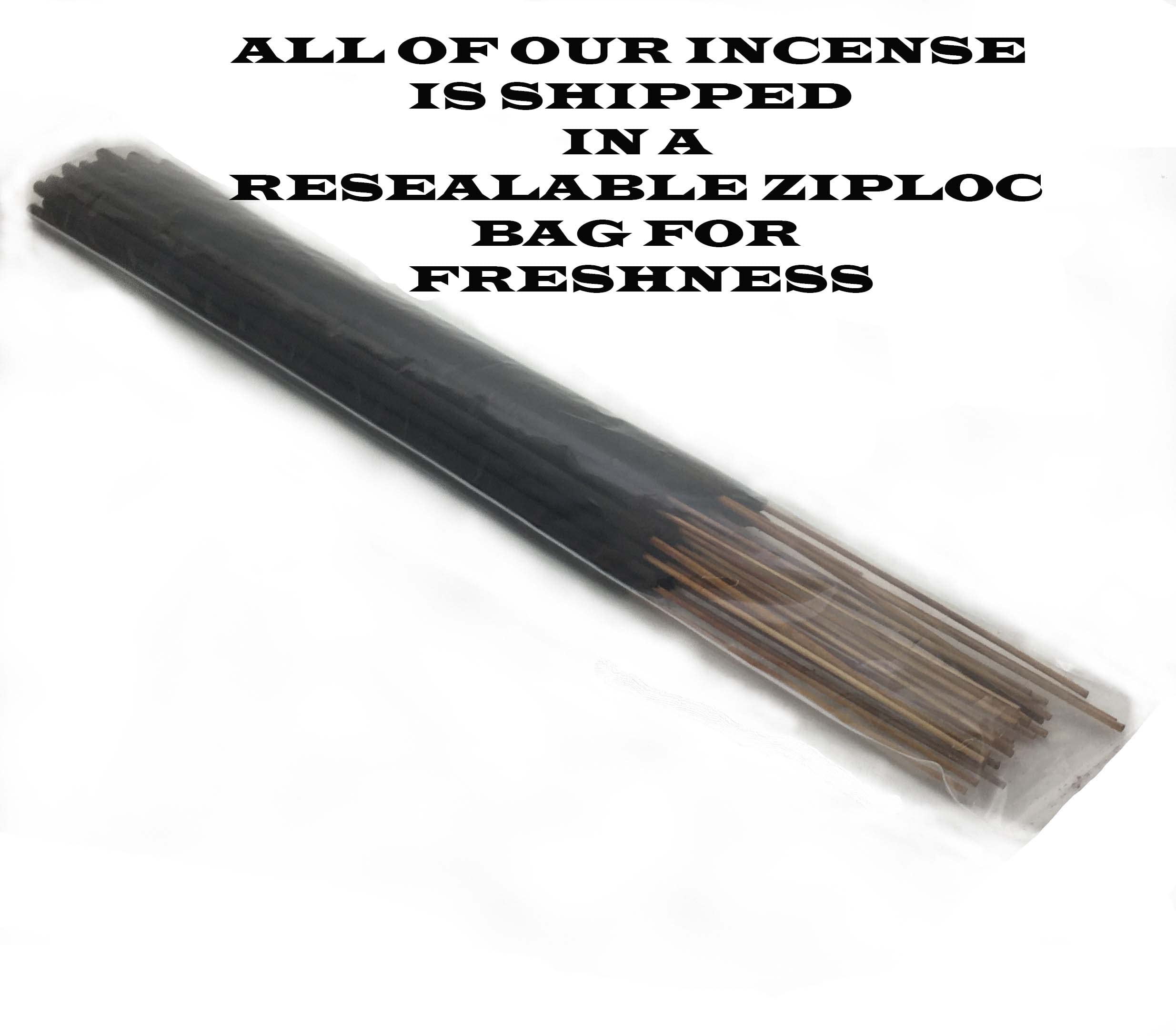 Jumbo 19 inch incense stick burning