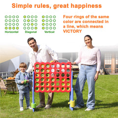 Giant yard game width 33 inches