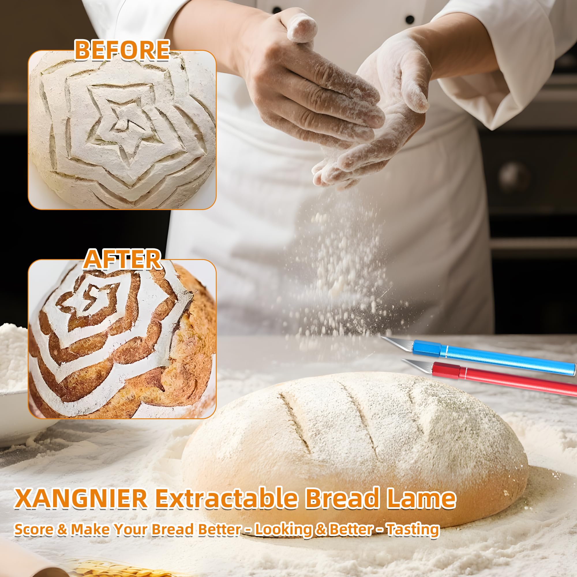 Artisan bread making tool for professional results at home