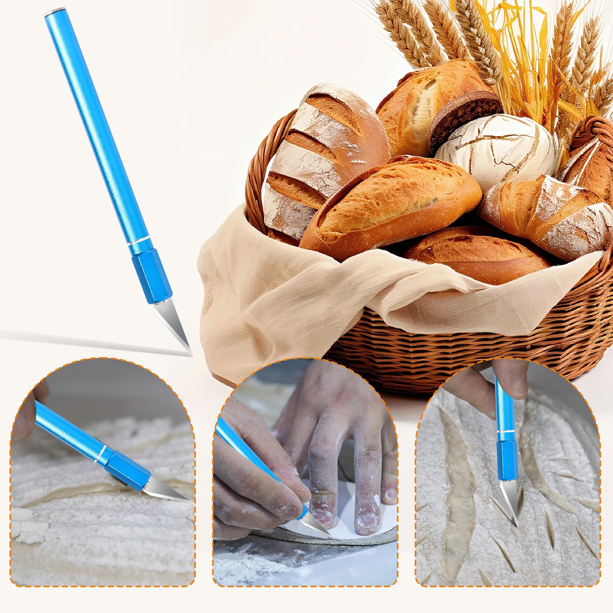 Gift box packaging for Junclyptic 2 bread lame set